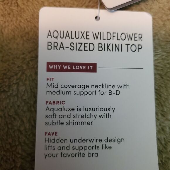 NWT Athleta Aqualuxe Wildflower Bikini Swimsuit - Picture 12 of 15